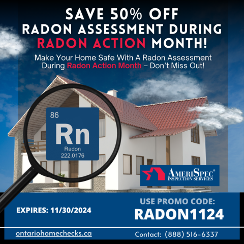 November is Radon Action Month Promotion